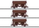 Märklin 46334  Schwenkdachwagen-Set Tds, mahagonibraun, ÖBB, 3-tlg.