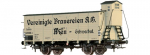 Brawa 49737  Gedeckter Güterwagen G „Vereinigte Brauereien Wien - Schwechat”, BBÖ, Ep.II