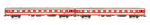 Jägerndorfer JC60270  Reisezugwagen-Set ÖBB, 2-tlg., Sparlack, Spur N